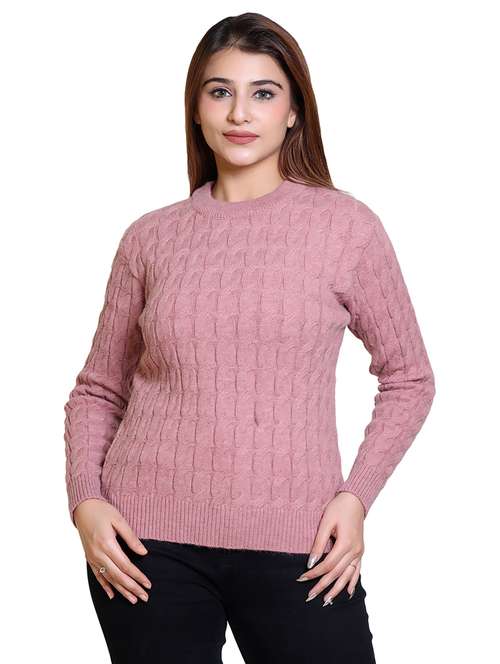 women self designed long sleeve pullover - 21543016 -  Standard Image - 0
