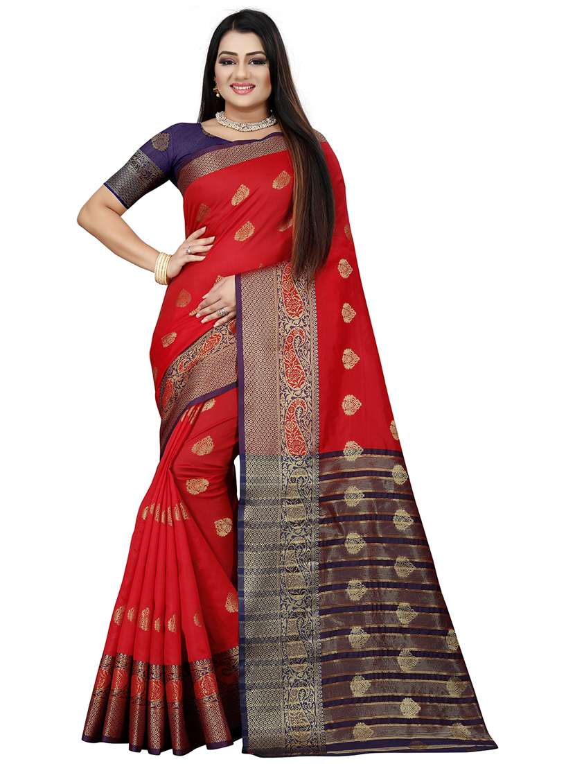 women self design banarasi saree