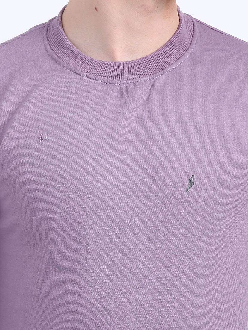 men solid long sleeve sweatshirt - 21544300 - Standard Image - 3