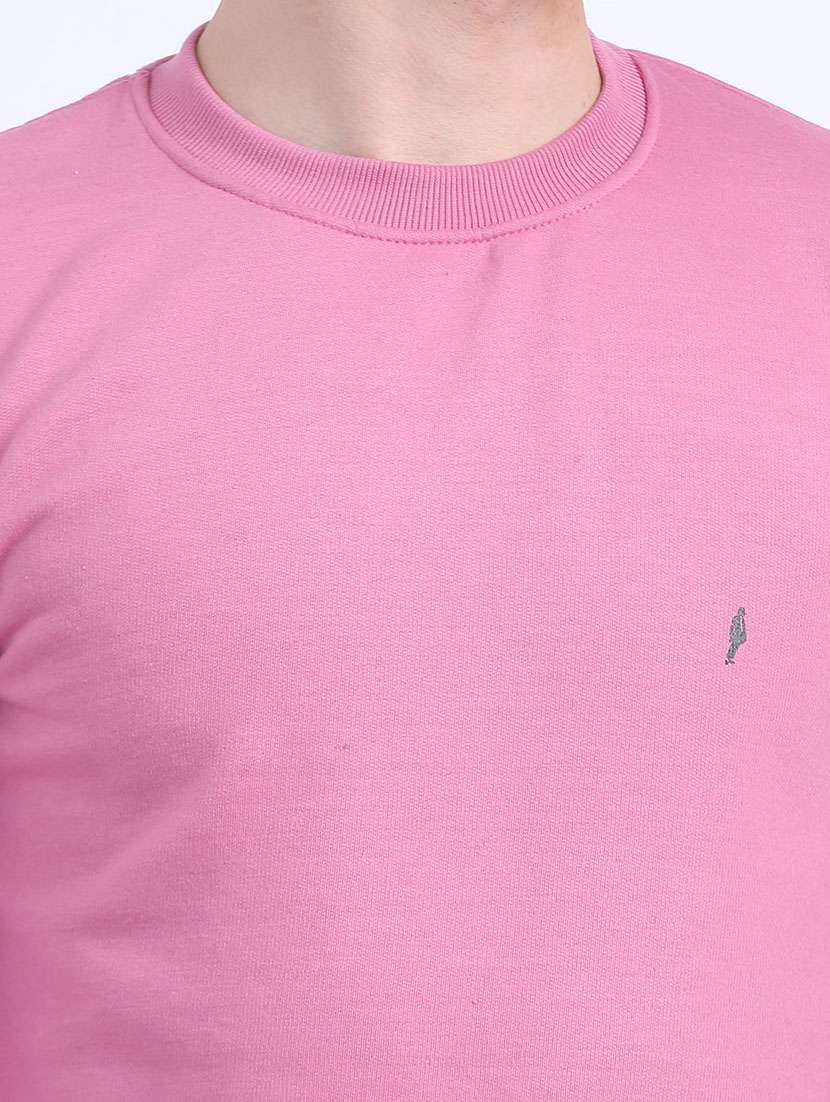 men solid long sleeve sweatshirt - 21544301 -  Standard Image - 3