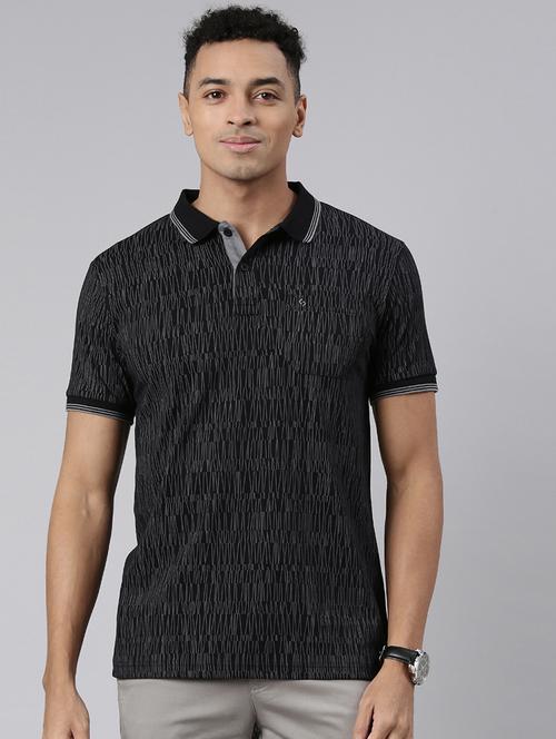 men polo neck printed t-shirt - 21544713 - Standard Image - 0