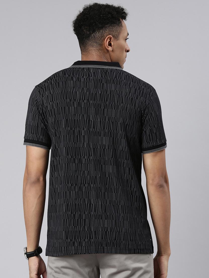 men polo neck printed t-shirt - 21544713 - Standard Image - 3