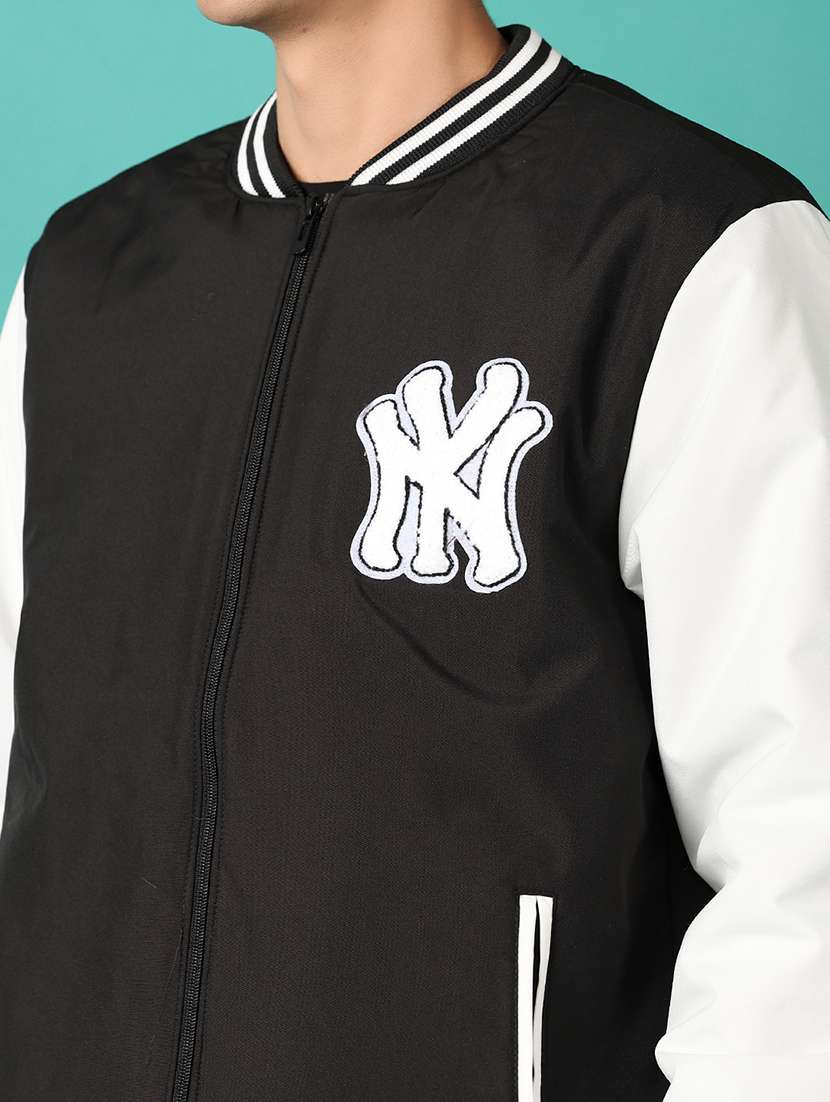 men long sleeves varsity jacket jacket - 21544999 -  Standard Image - 5