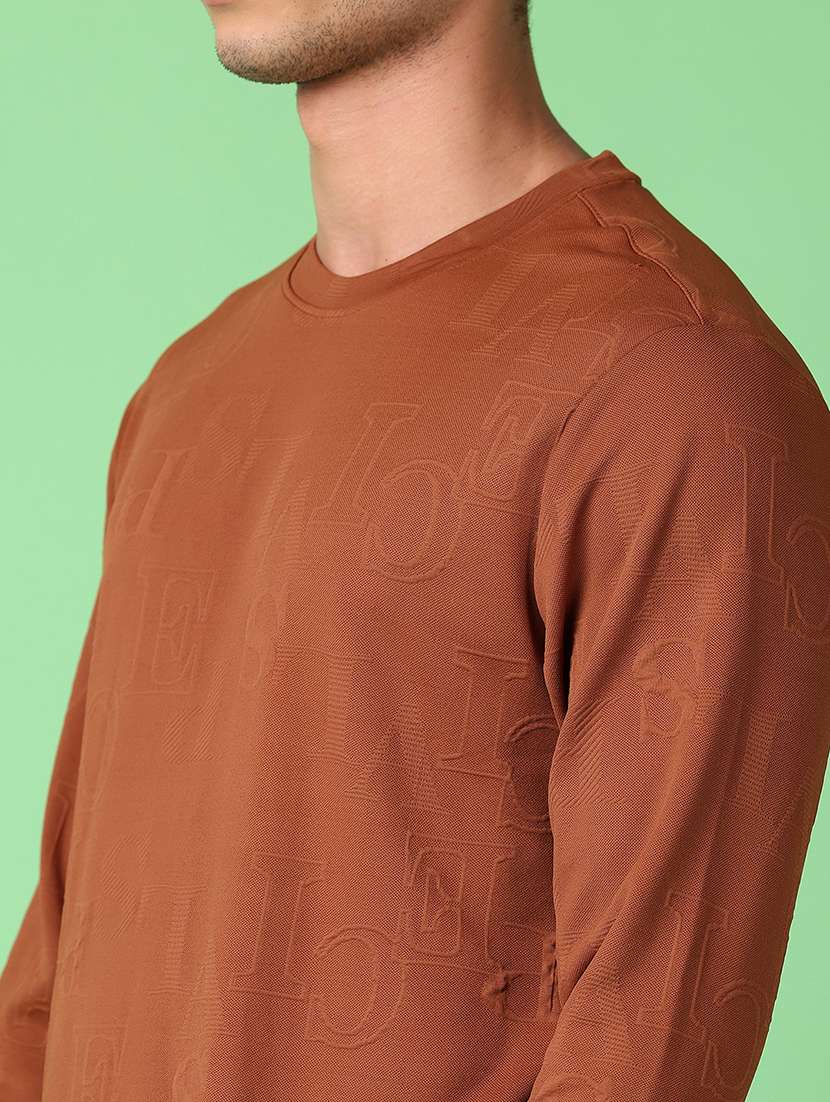 men solid long sleeve t-shirt - 21545015 -  Standard Image - 3