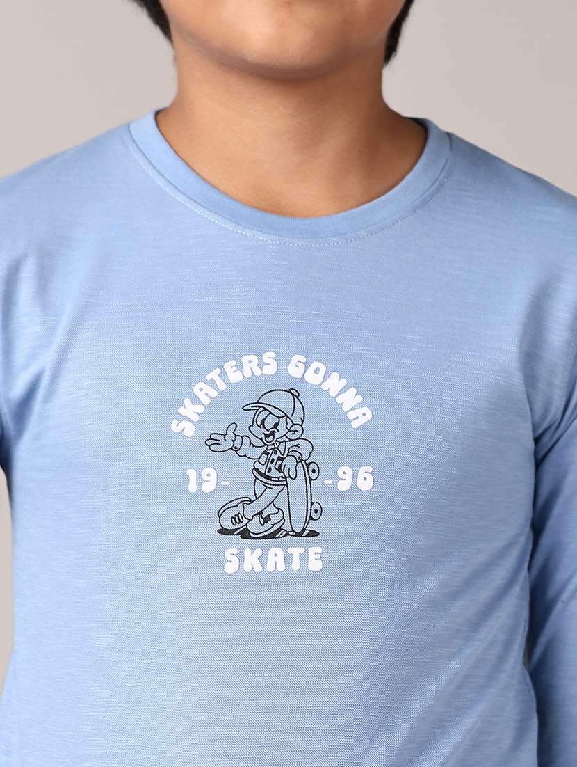 boys printed long sleeves t-shirt - 21545120 -  Standard Image - 5