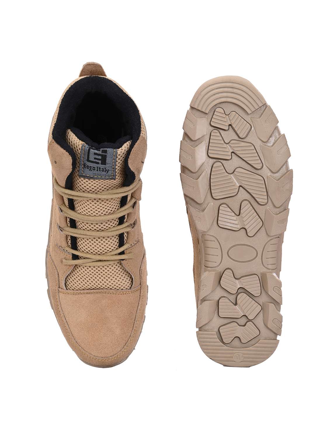 men beige hiking boot - 21545430 - Standard Image - 5