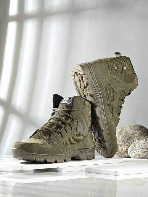 men green hiking boot - 21545431 -  Standard Image - 0