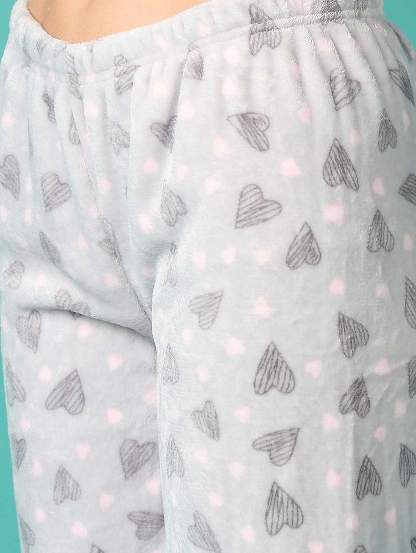 women printed pyjama nightwear set - 21547512 -  Standard Image - 5