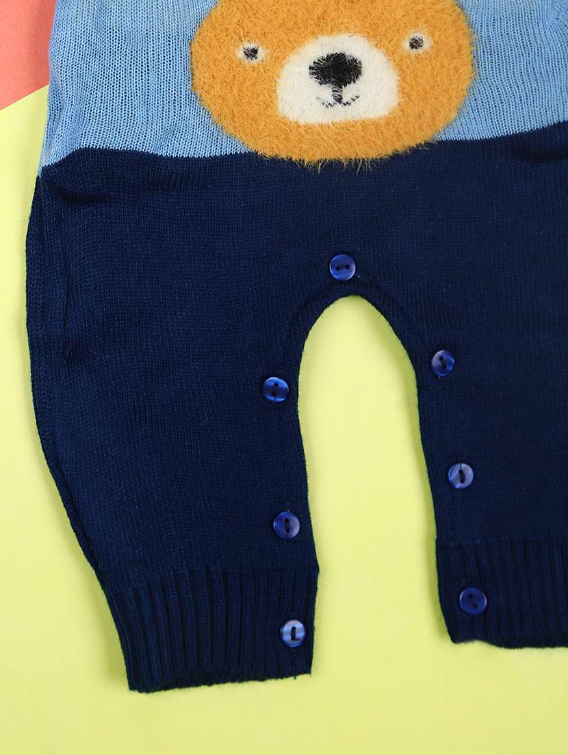 kids self designed long sleeve romper - 21547622 -  Standard Image - 3