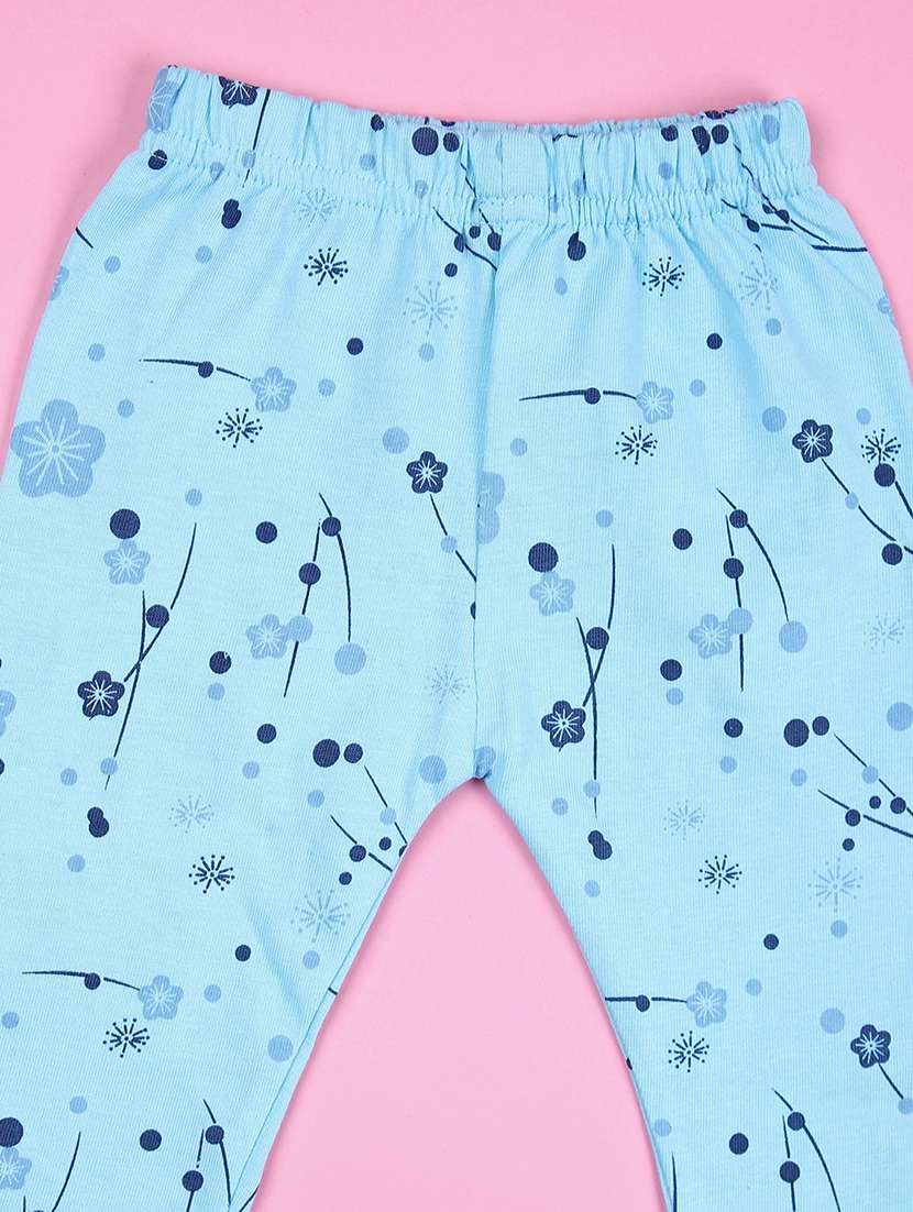 girls printed dungarees twin set - 21547641 -  Standard Image - 3