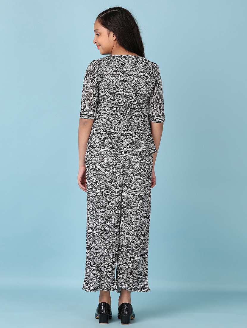 girls printed casual wear full length set - 21547664 -  Standard Image - 3