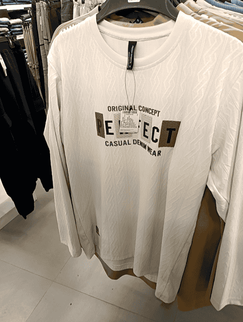 assorted jacquard tshirt - 21547699 - Zoom Image - 0