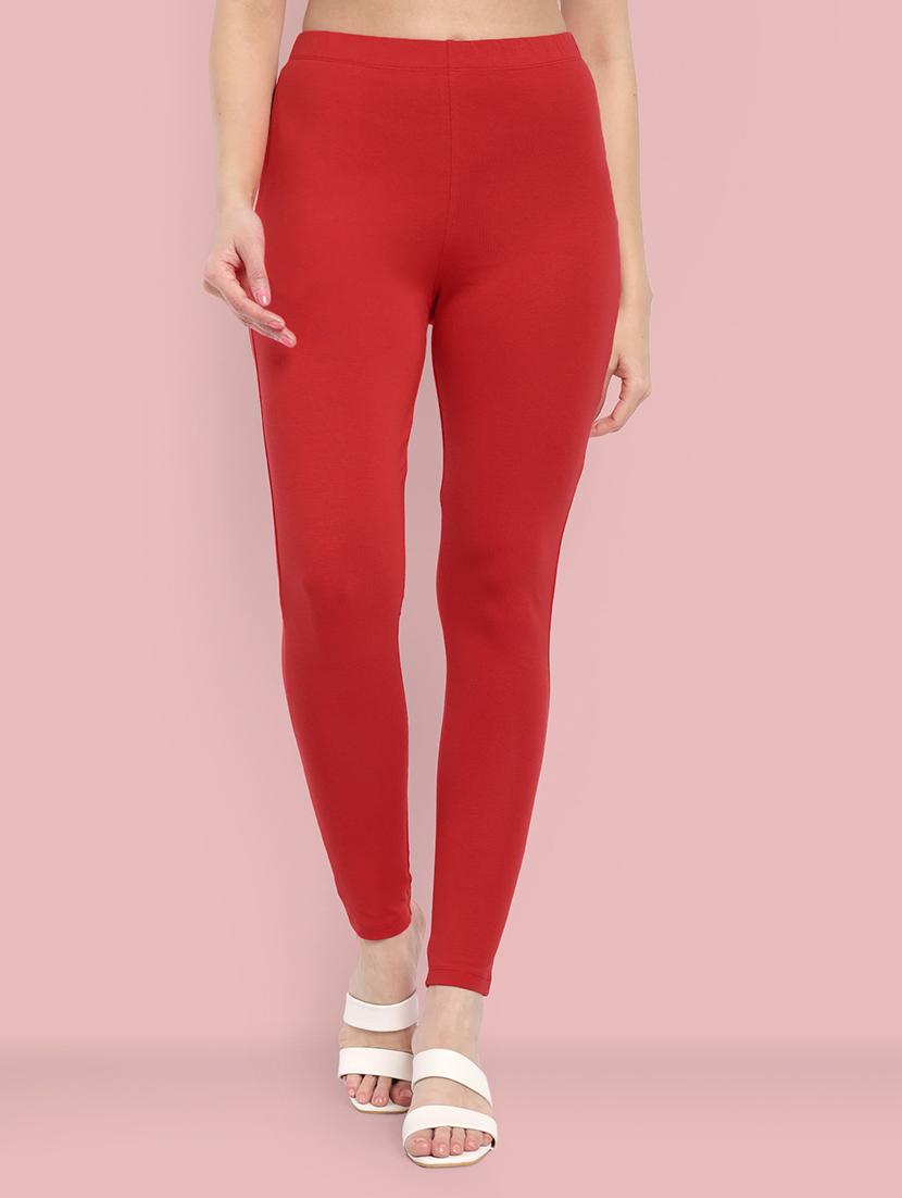 women solid ankle length leggings - 21549578 - Zoom Image - 0