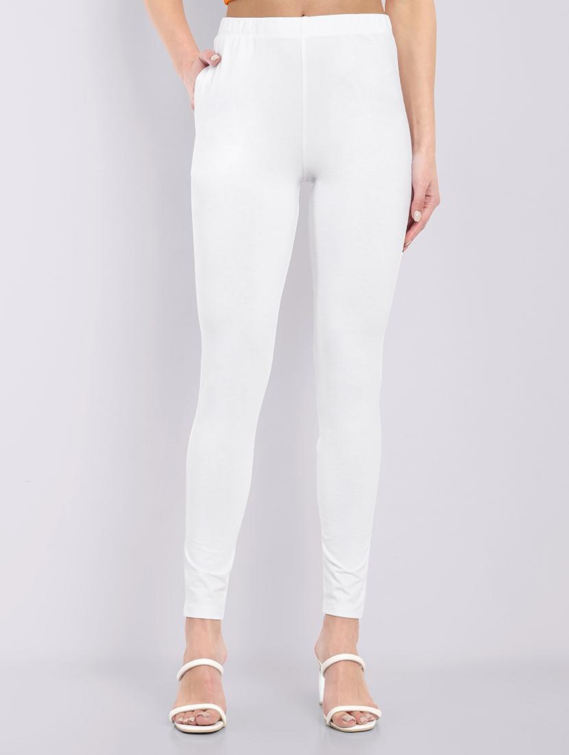 women solid ankle length leggings - 21549592 - Zoom Image - 0