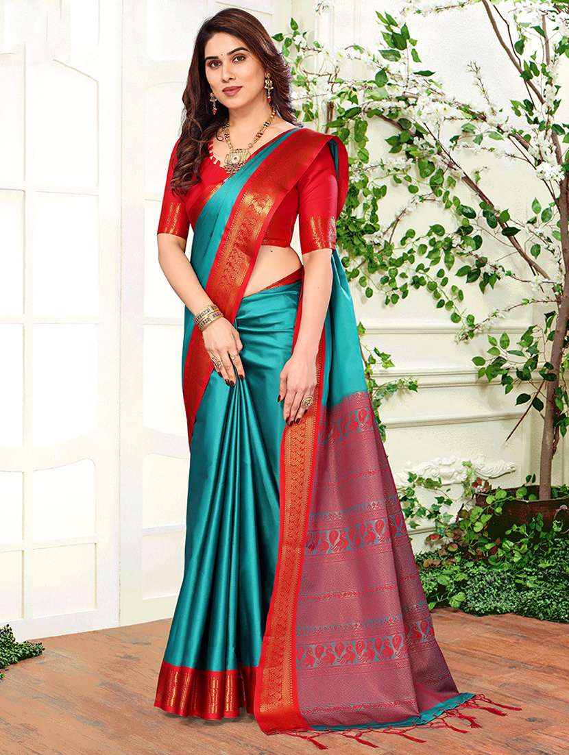 women self-designed kanjivaram saree - 21549595 - Zoom Image - 0