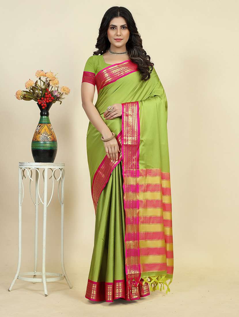 women self-designed gadwal saree