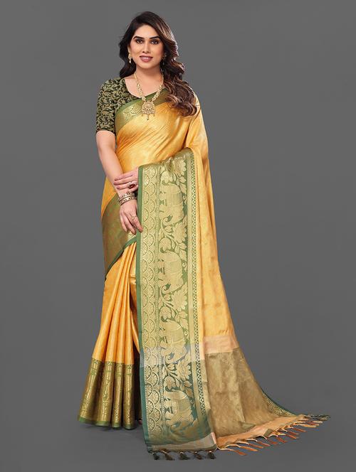 women self-designed kanjivaram saree - 21549652 -  Standard Image - 0