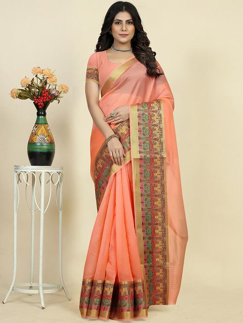 women self-designed bordered saree - 21549656 - Standard Image - 0