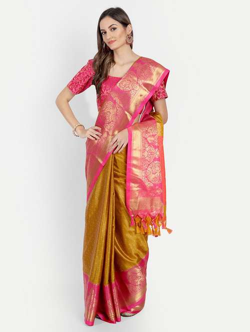 women self-designed bordered saree - 21549697 - Standard Image - 0