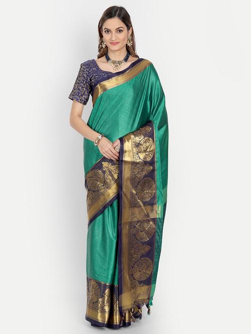 women self-designed bordered saree - 21549698 - Standard Image - 0