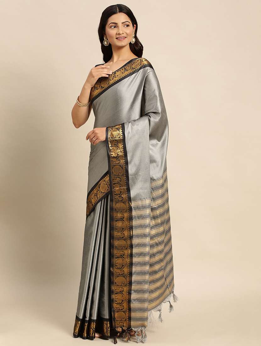 women self-designed gadwal saree