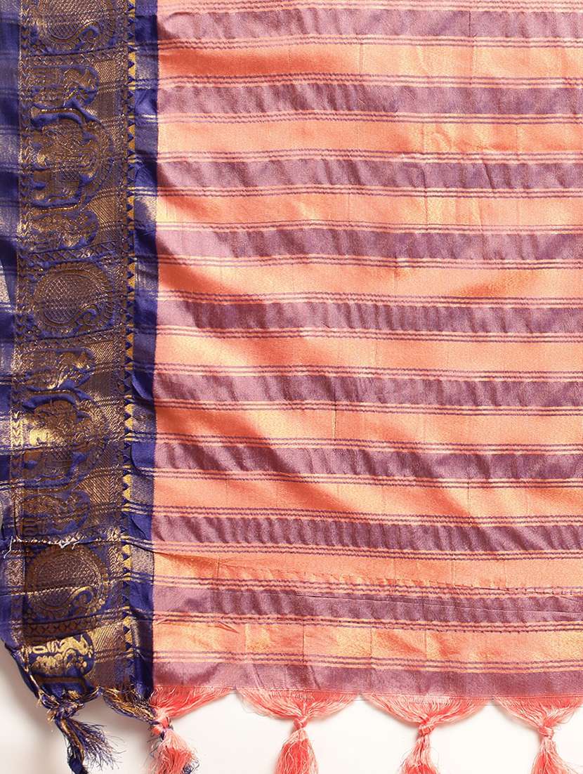 women self-designed gadwal saree - 21549816 -  Standard Image - 3