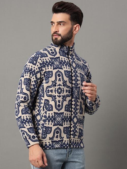 men all over print long sleeve sweatshirt - 21550005 - Standard Image - 0