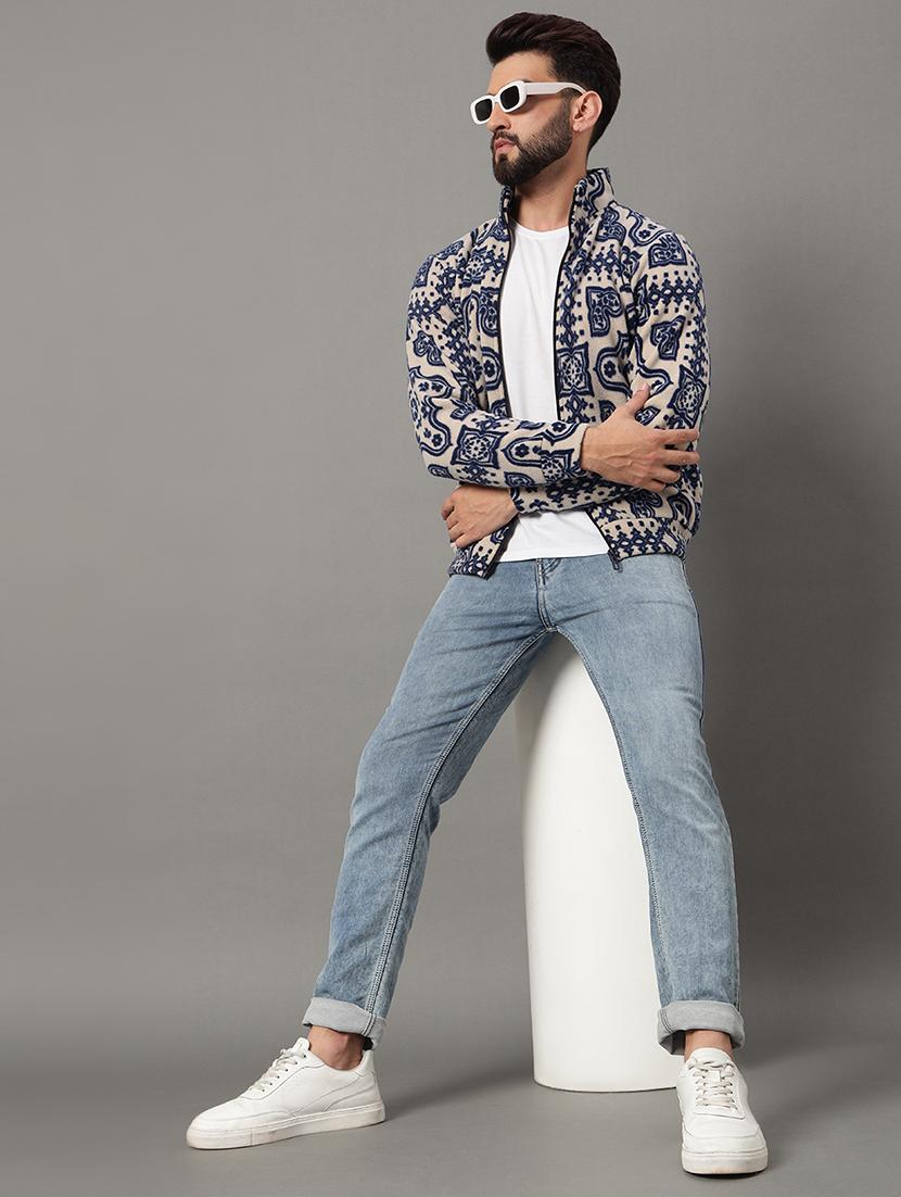 men all over print long sleeve sweatshirt - 21550005 - Standard Image - 3