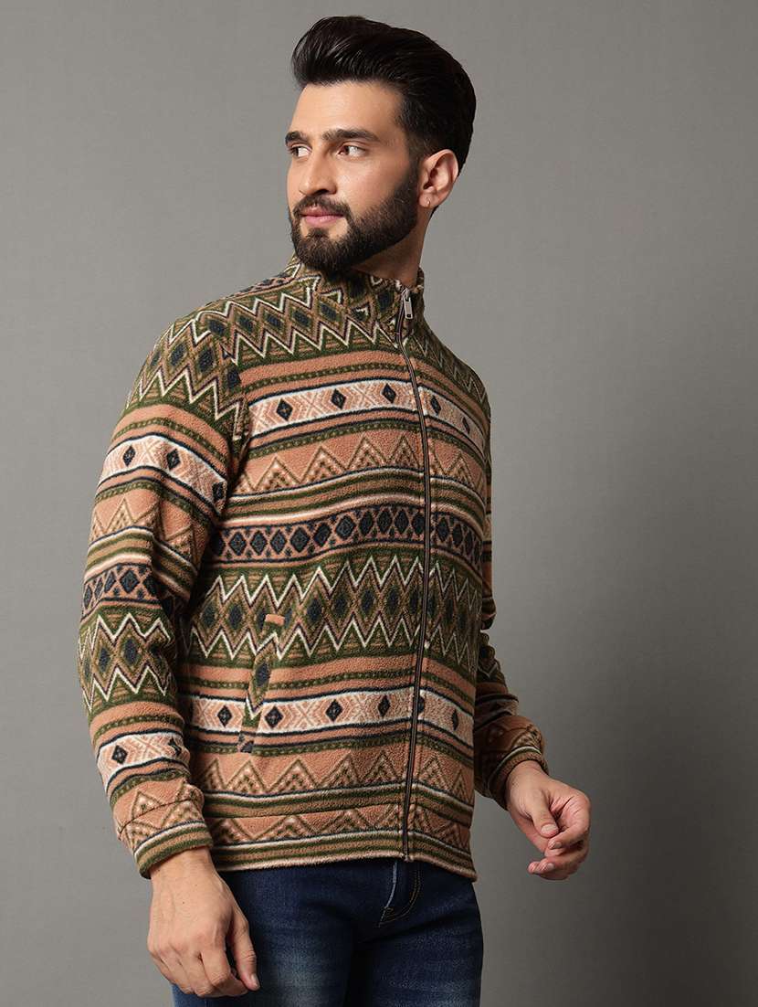 men all over print long sleeve sweatshirt - 21550008 - Zoom Image - 0