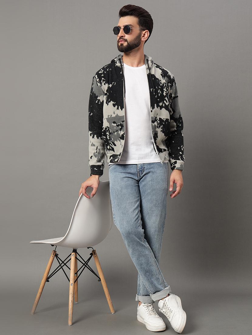men all over print long sleeve sweatshirt - 21550011 - Standard Image - 3