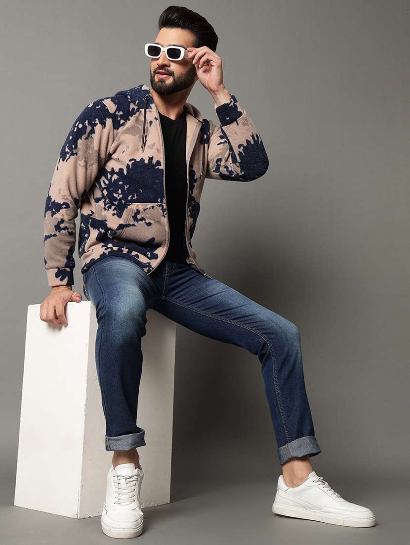 men all over print long sleeve sweatshirt - 21550012 -  Standard Image - 3