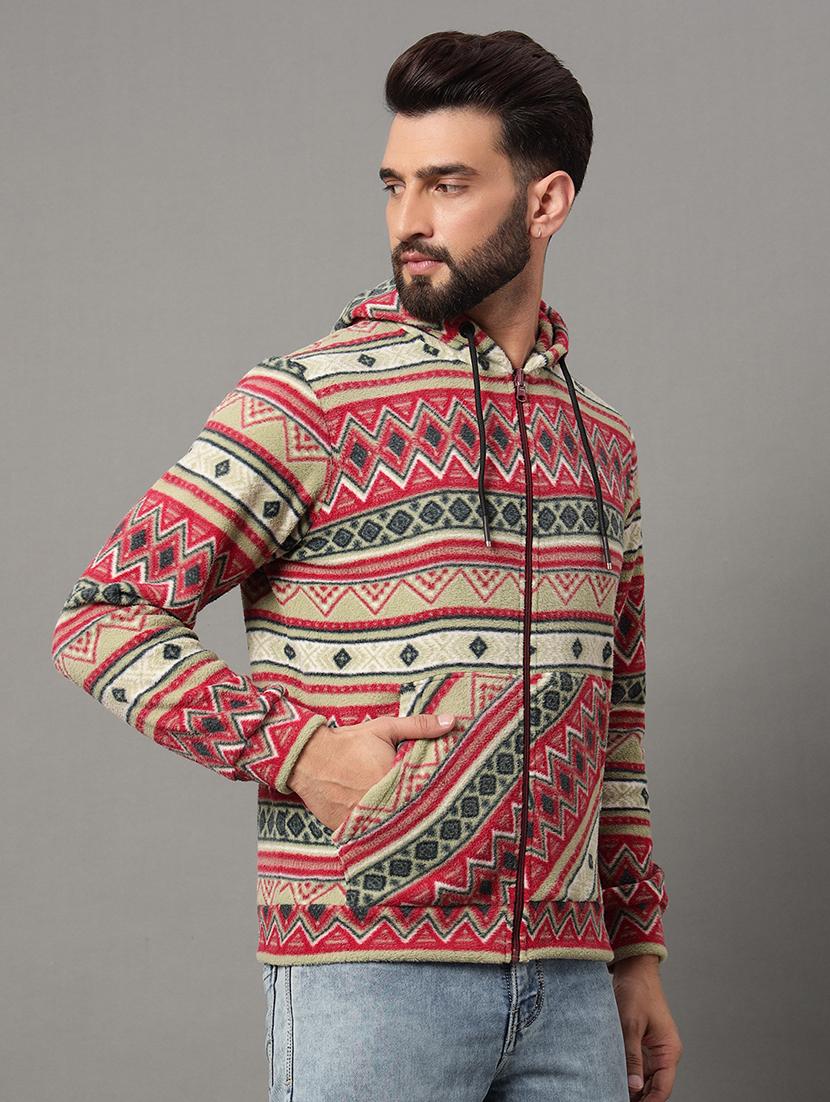 men all over print long sleeve sweatshirt - 21550013 - Zoom Image - 0