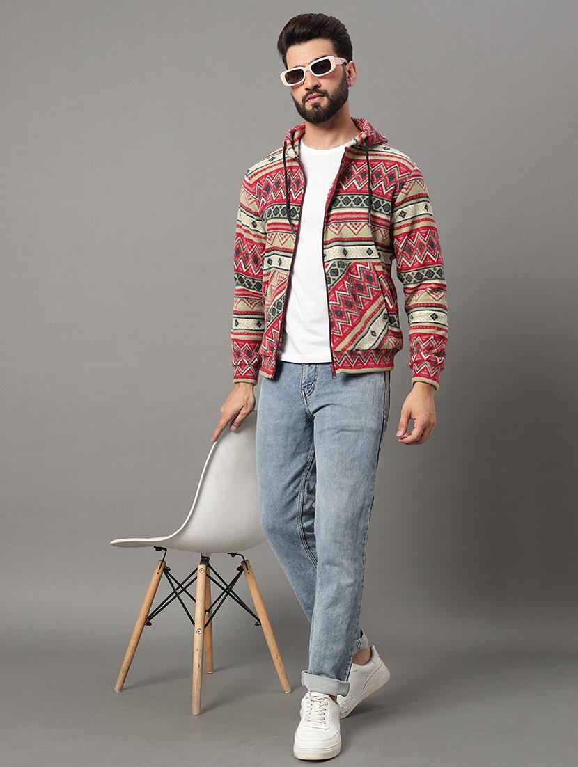 men all over print long sleeve sweatshirt - 21550013 - Standard Image - 3