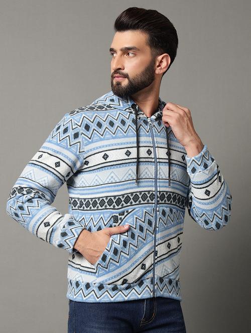 men all over print long sleeve sweatshirt - 21550015 - Standard Image - 0