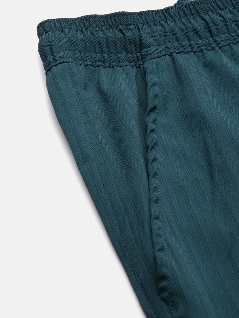 men solid shirt & shorts co-ord set - 21550211 - Standard Image - 8