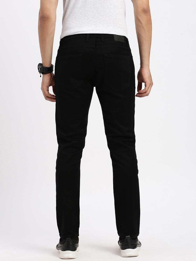 men solid mid rise slim fit jean - 21550235 - Standard Image - 3