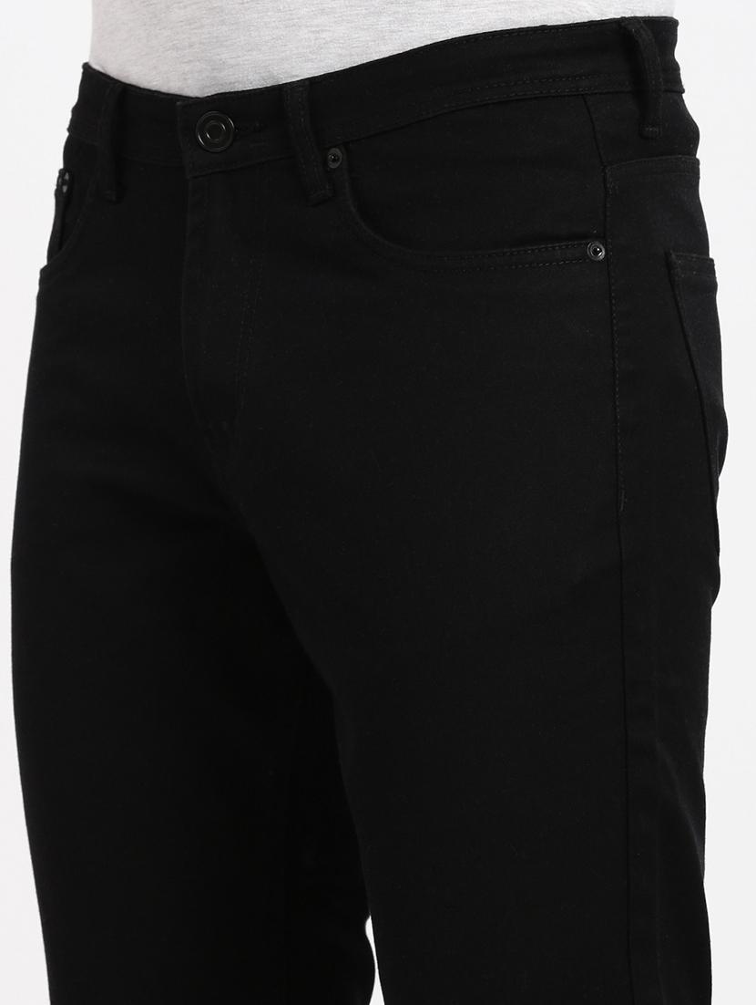 men solid mid rise slim fit jean - 21550235 - Standard Image - 5