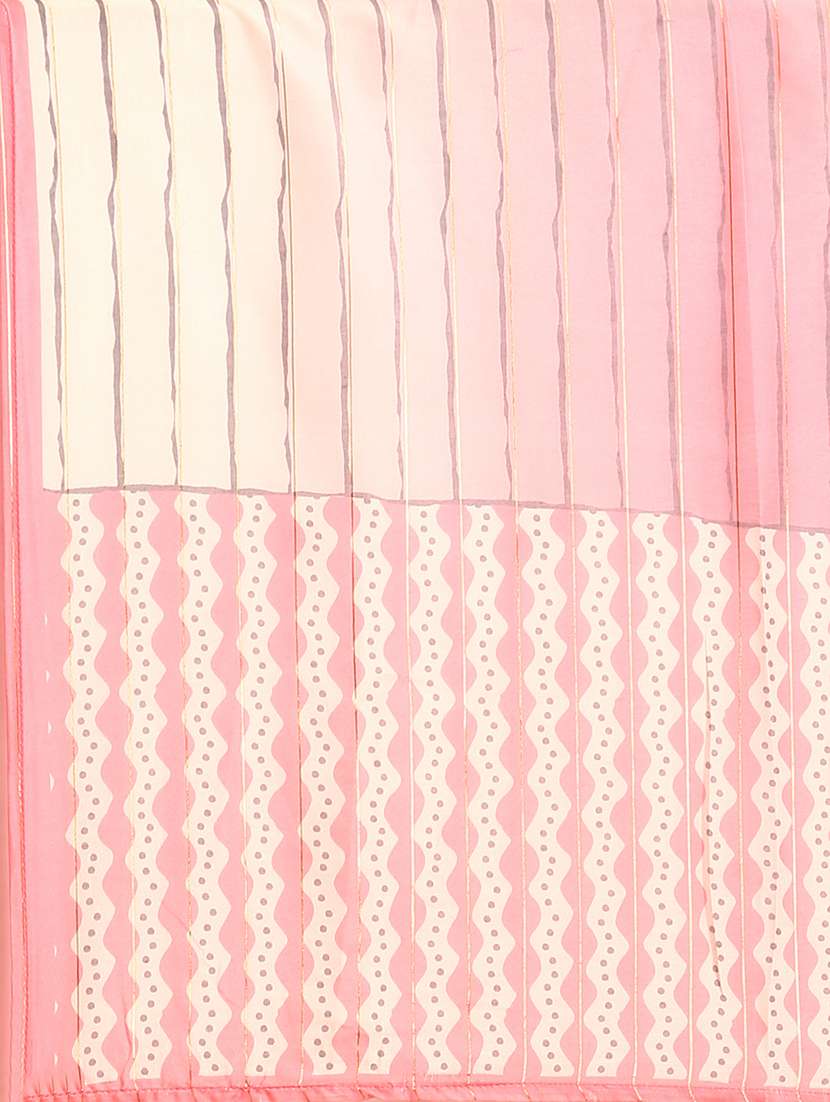 women peach printed kurta pant set with dupatta - 21550297 -  Standard Image - 8