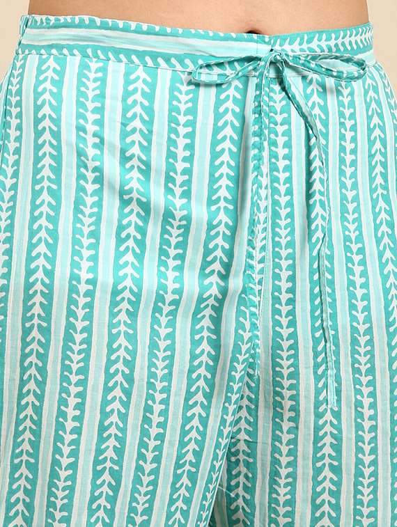 women printed round neck kurta pant with dupatta set - 21550304 -  Standard Image - 5