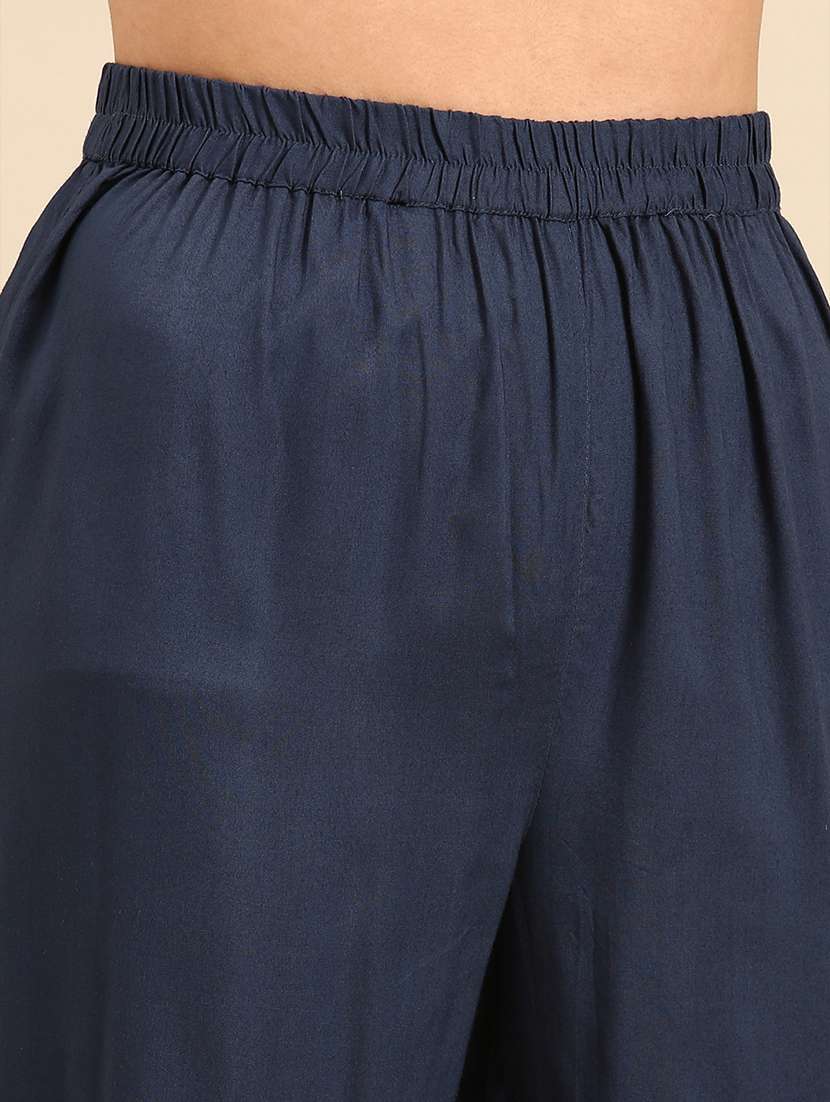 women chevron printed kurta pant with dupatta set - 21550335 -  Standard Image - 5