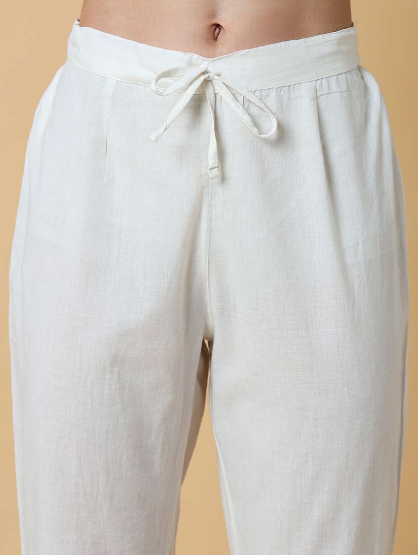 women three quarter sleeve kurta pant with dupatta set - 21550400 -  Standard Image - 5