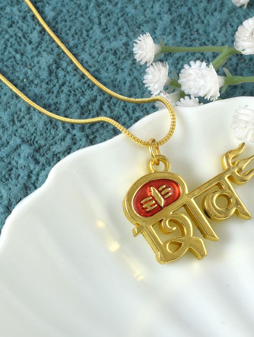 gold plated pendant - 21550457 - Zoom Image - 0