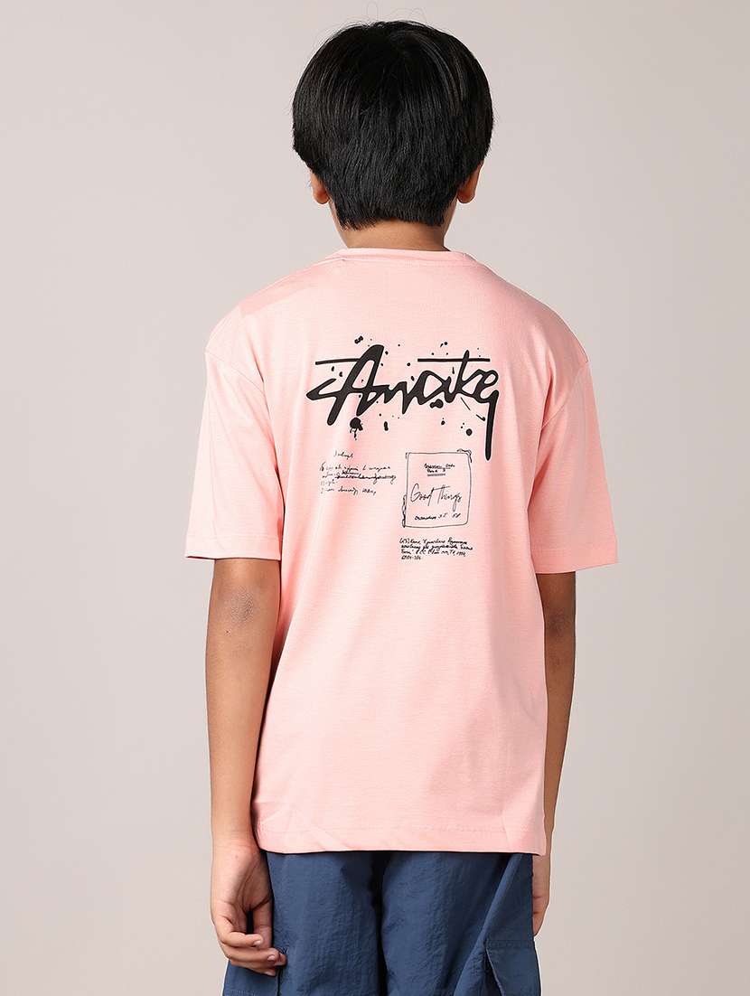 boys graphic print short sleeve t-shirt - 21550532 -  Standard Image - 3