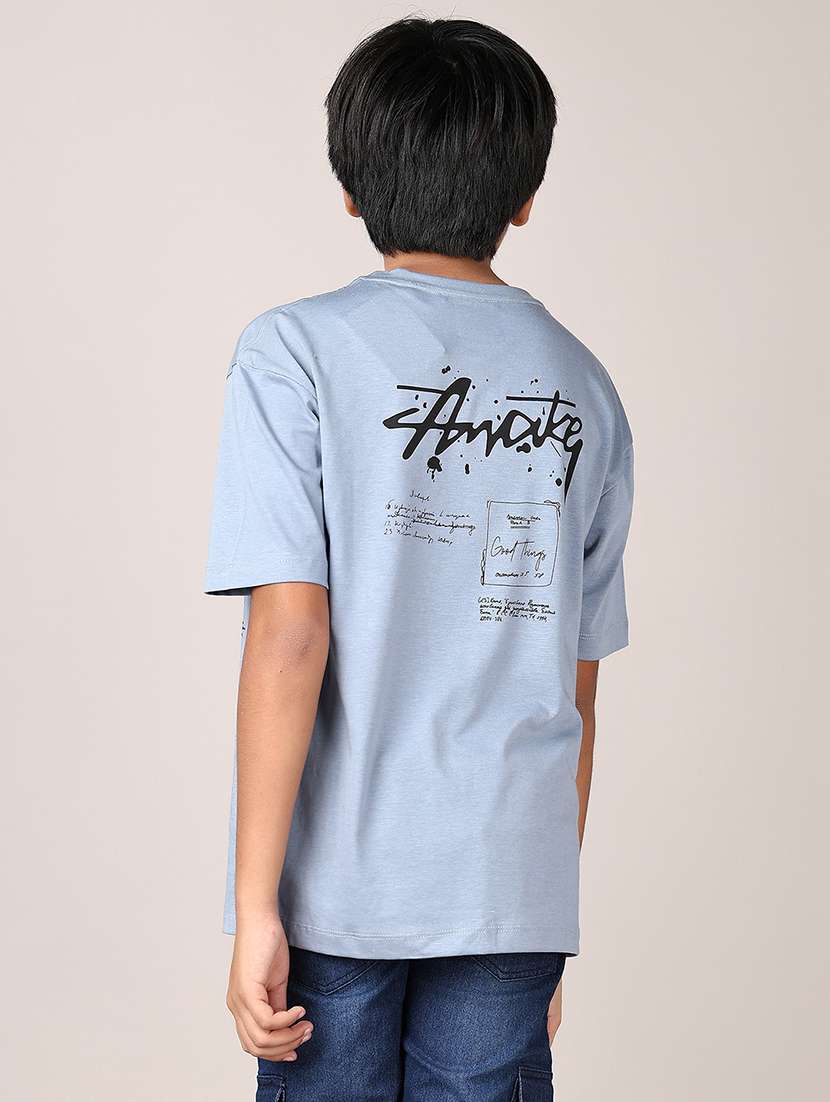 boys graphic print short sleeve t-shirt - 21550533 -  Standard Image - 3