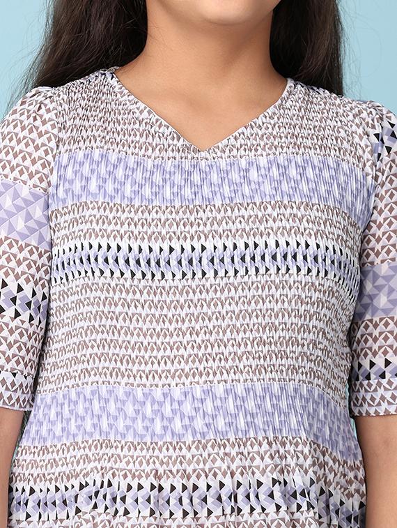 girls printed casual wear full length set - 21550560 - Standard Image - 5