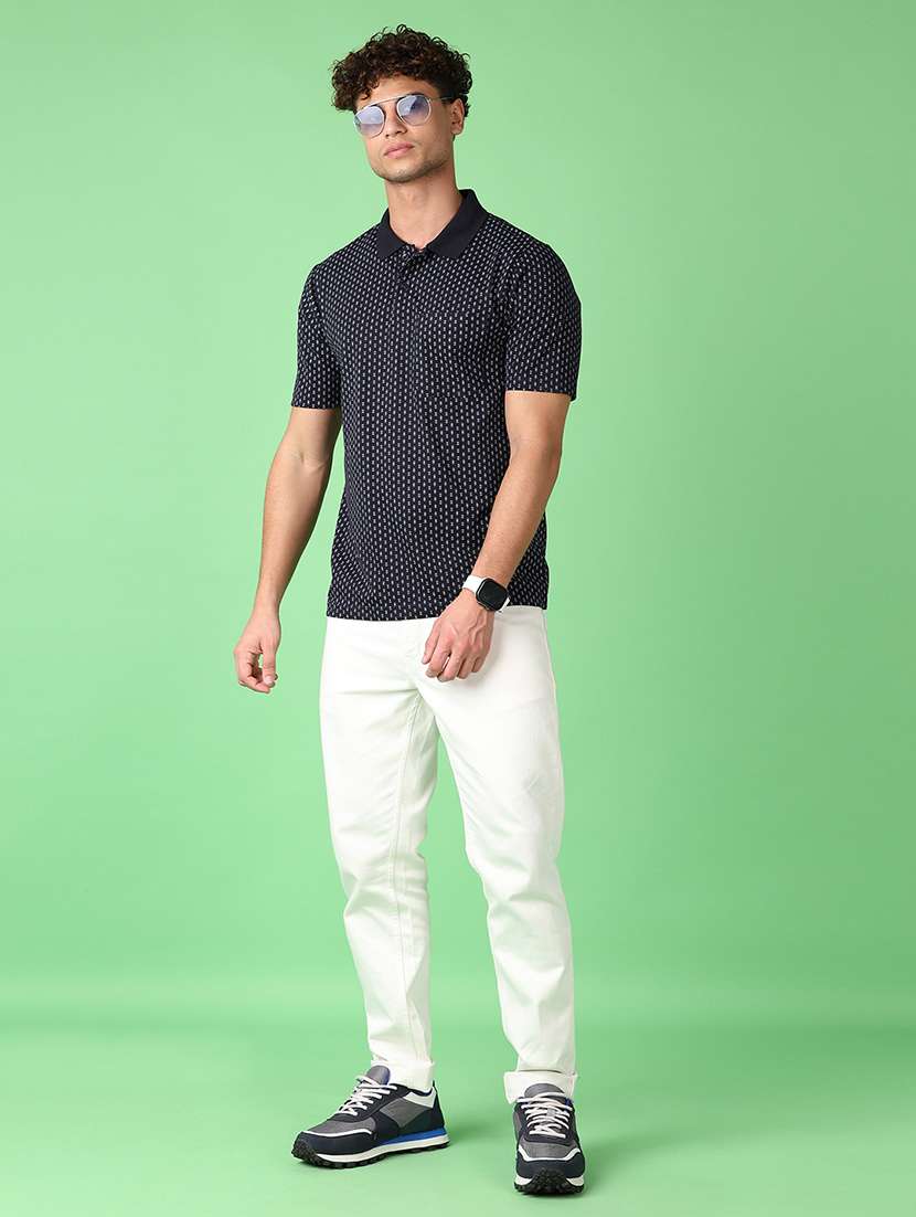 men short sleeves printed polo t-shirt - 21550578 -  Standard Image - 3