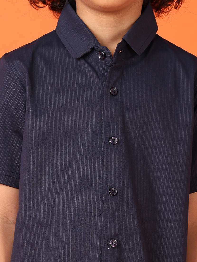 boys short sleeves striped shirt - 21550627 -  Standard Image - 5