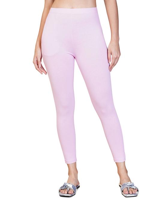 women solid ankle length leggings - 21550987 -  Standard Image - 0