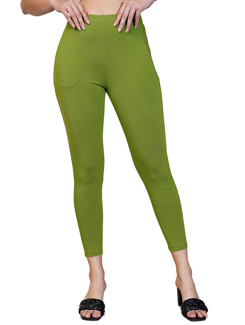 women solid ankle length leggings - 21550993 - Zoom Image - 0