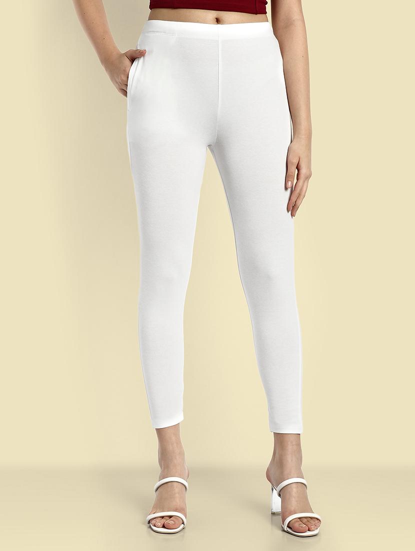 women solid ankle length leggings - 21551018 - Zoom Image - 0